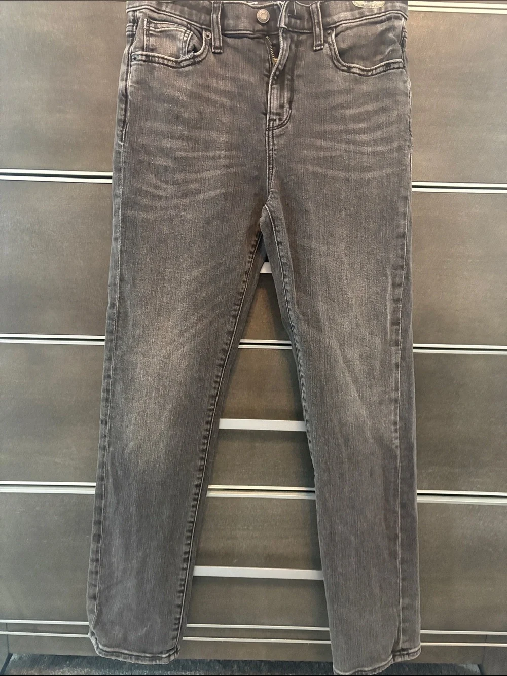 Old Navy Boys Gray Slim Fit Jeans size 14